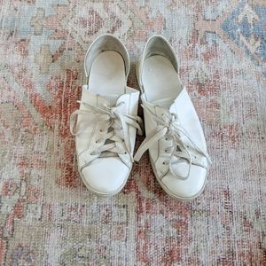 Freda Salvadors size 6.5 d'orsay white sneaker